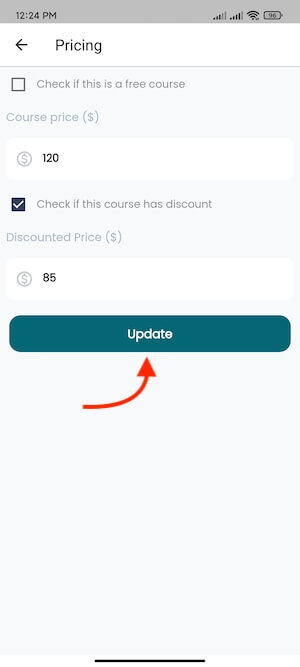 Updating Price Academy Instructors Mobile App