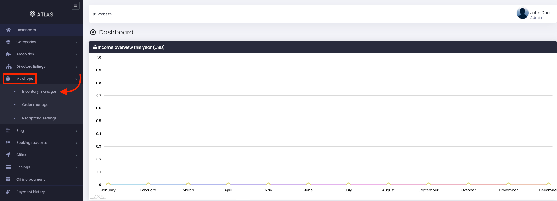 Atlast Inventory Manager