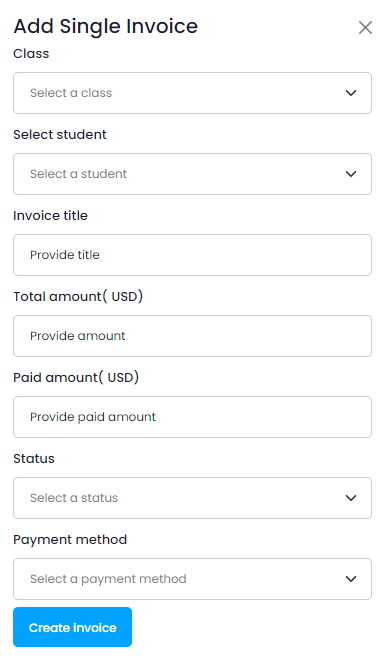 Ekattor 8 Adding Single Invoice 2