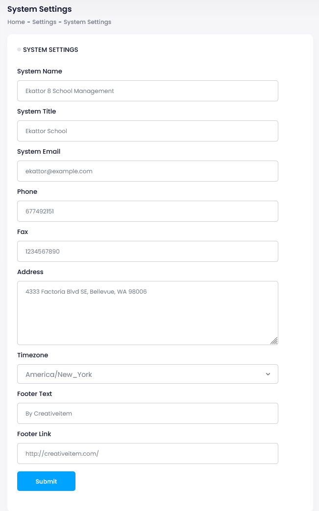 Ekattor 8 System Settings 2