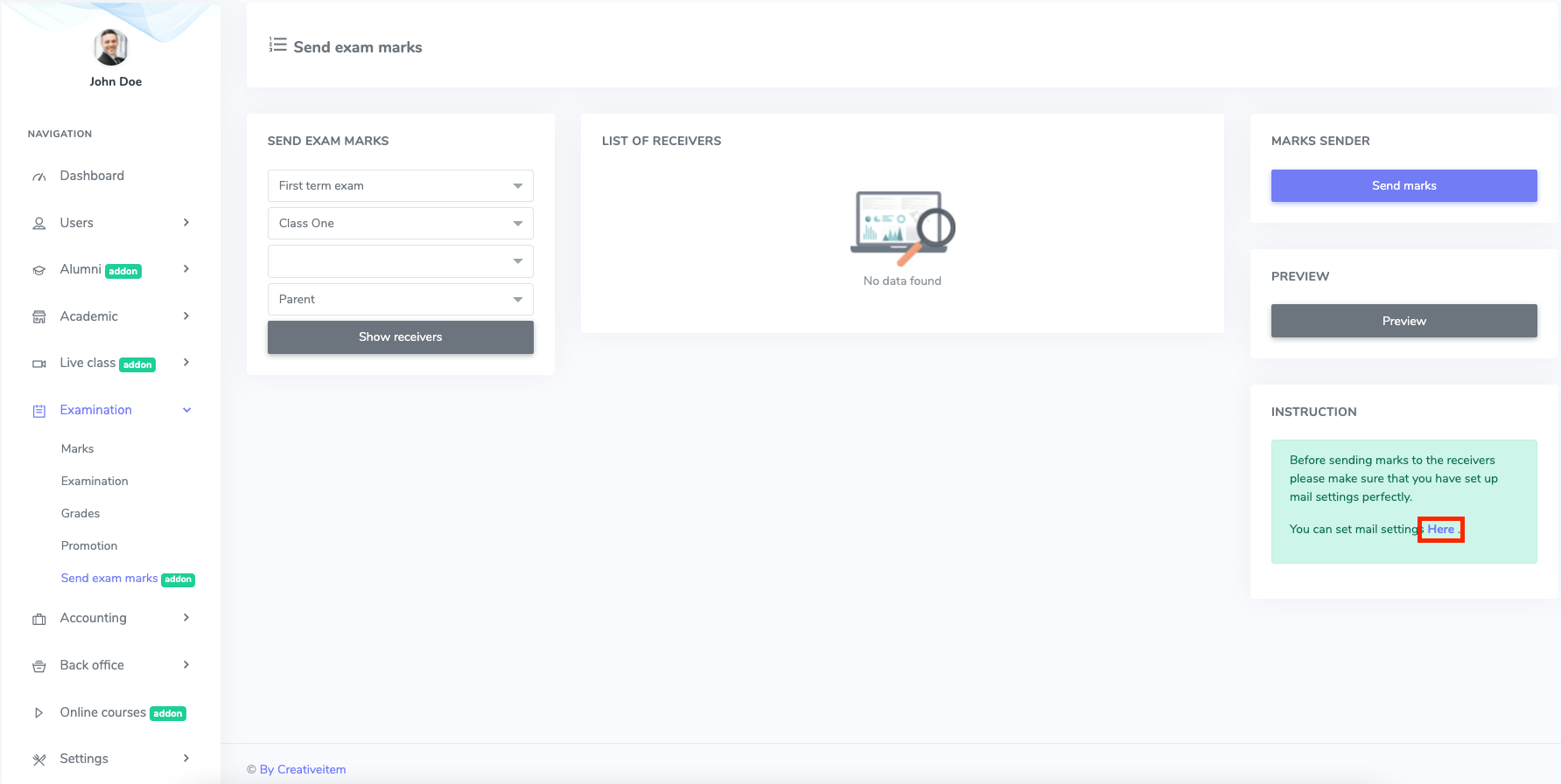 Smtp Settings Mark Sender