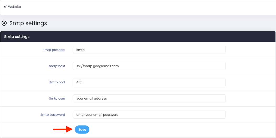 Saving Smtp Mastery